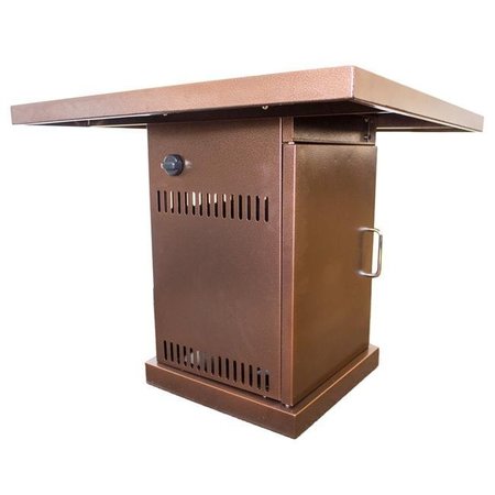 AZ PATIO HEATERS AZ Patio Heaters GSF-PR-PC 30 in. Conventional Fire Pit in Hammered Bronze GSF-PR-PC